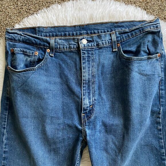 Levi’s 505 Jeans Mens Size 40x30 - Picture 4 of 8
